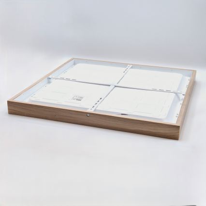 Brilagi - LED-kylpyhuoneen kattovalaisin WOODY FRAME LED/40W/230V 60x60 cm IP44 tammi