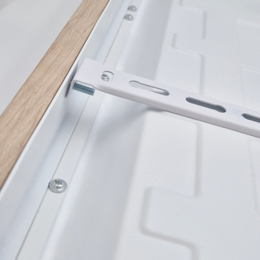 Brilagi - LED-kylpyhuoneen kattovalaisin WOODY FRAME LED/40W/230V 60x60 cm IP44 tammi