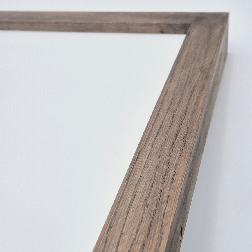 Brilagi - LED-kylpyhuoneen kattovalaisin WOODY FRAME LED/40W/230V 60x60 cm IP44 tammi/pähkinä