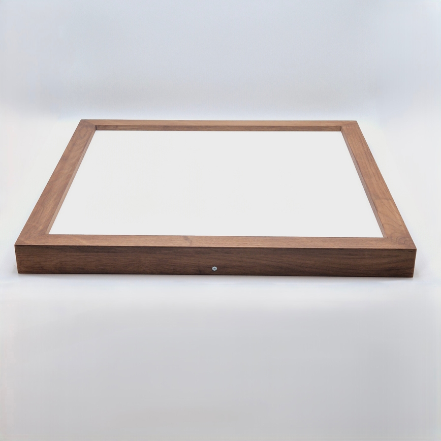 Brilagi - LED-kylpyhuoneen kattovalaisin WOODY FRAME LED/40W/230V 60x60 cm IP44 tammi/kirsikka