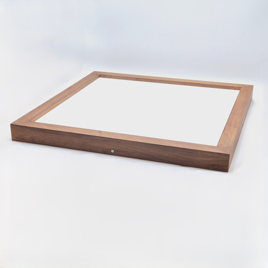 Brilagi - LED-kylpyhuoneen kattovalaisin WOODY FRAME LED/40W/230V 60x60 cm IP44 tammi/kirsikka