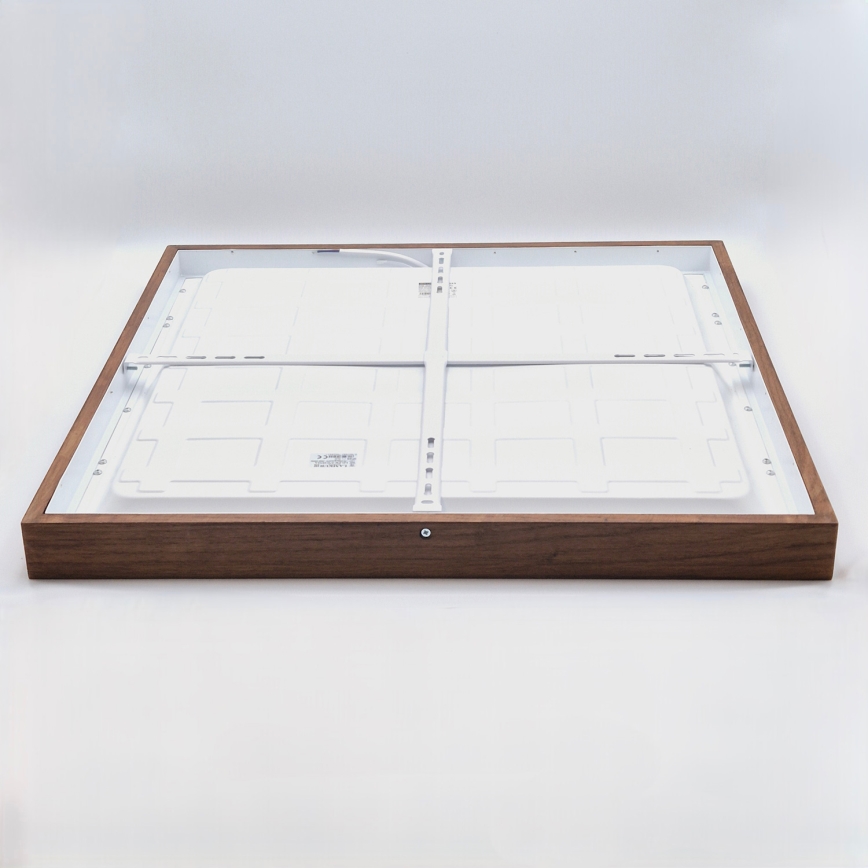 Brilagi - LED-kylpyhuoneen kattovalaisin WOODY FRAME LED/40W/230V 60x60 cm IP44 tammi/kirsikka