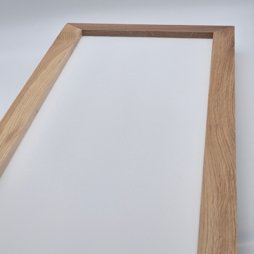 Brilagi - LED-kylpyhuoneen kattovalaisin WOODY FRAME LED/50W/230V 120x30 cm IP44 tammi