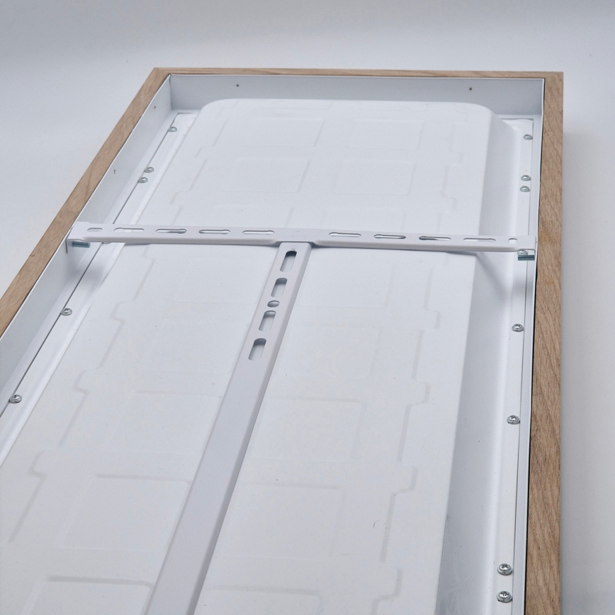 Brilagi - LED-kylpyhuoneen kattovalaisin WOODY FRAME LED/50W/230V 120x30 cm IP44 tammi