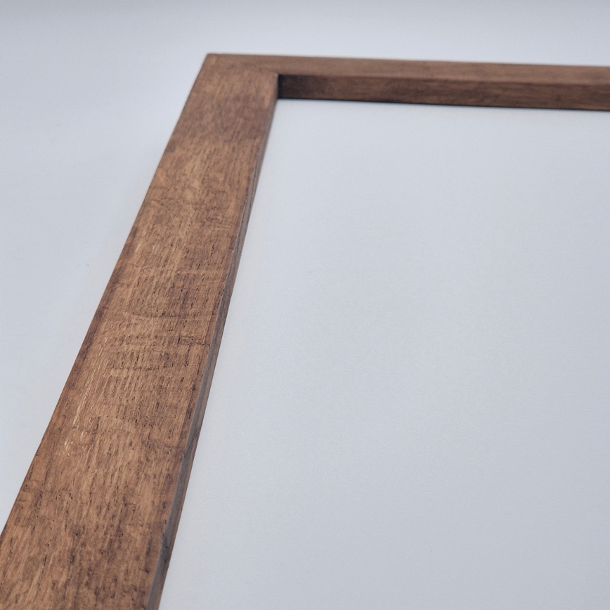 Brilagi - LED-kylpyhuoneen kattovalaisin WOODY FRAME LED/50W/230V 120x30 cm IP44 tammi/kirsikka