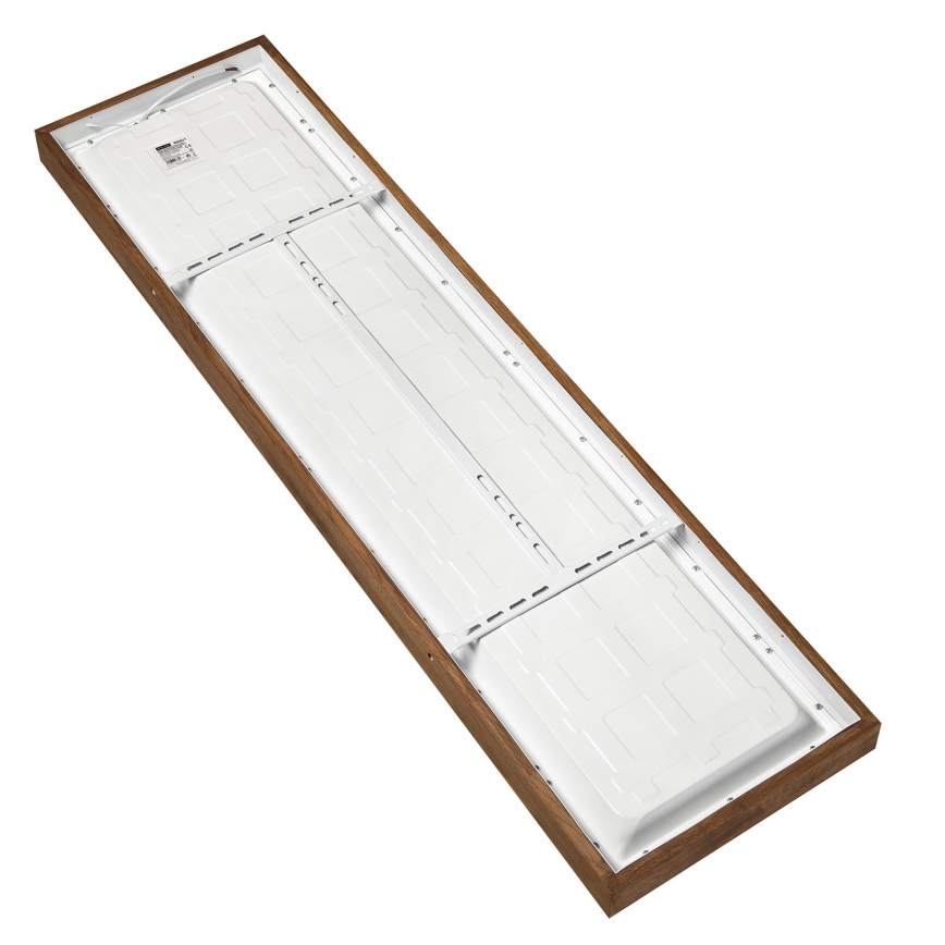 Brilagi - LED-kylpyhuoneen kattovalaisin WOODY FRAME LED/50W/230V 120x30 cm IP44 tammi/kirsikka