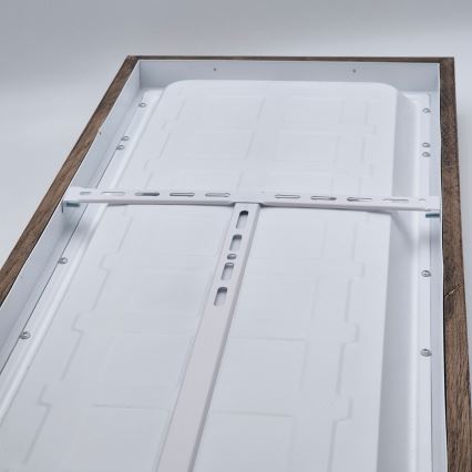 Brilagi - LED-kylpyhuoneen kattovalaisin WOODY FRAME LED/50W/230V 120x30 cm IP44 tammi/pähkinä