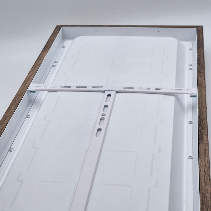 Brilagi - LED-kylpyhuoneen kattovalaisin WOODY FRAME LED/50W/230V 120x30 cm IP44 tammi/pähkinä