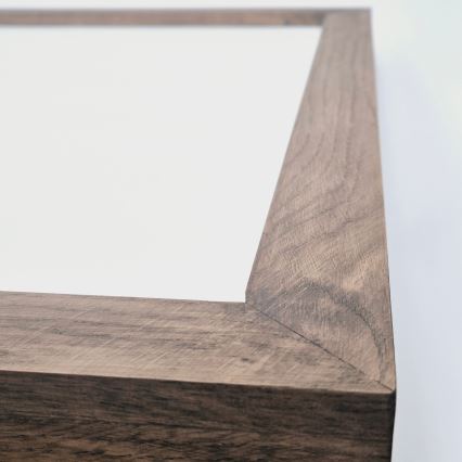 Brilagi - LED-kylpyhuoneen kattovalaisin WOODY FRAME LED/50W/230V 60x60 cm IP44 tammi/pähkinä