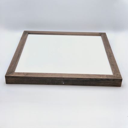 Brilagi - LED-kylpyhuoneen kattovalaisin WOODY FRAME LED/50W/230V 60x60 cm IP44 tammi/pähkinä
