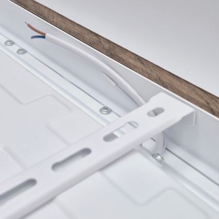Brilagi - LED-kylpyhuoneen kattovalaisin WOODY FRAME LED/50W/230V 60x60 cm IP44 tammi/pähkinä
