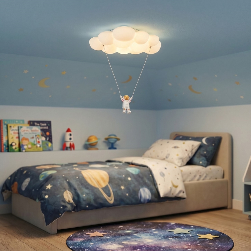 Brilagi - LED Lasten kattovalaisin ASTRO LED/77W/230V valkoinen