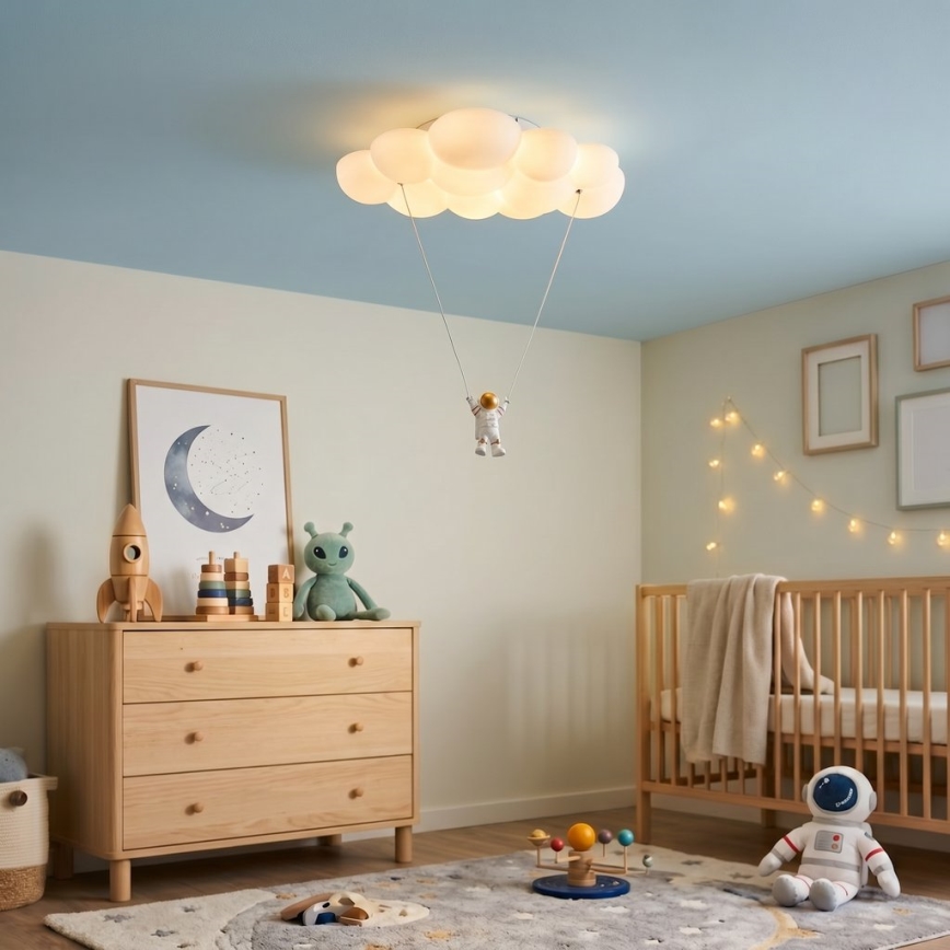 Brilagi - LED Lasten kattovalaisin ASTRO LED/77W/230V valkoinen