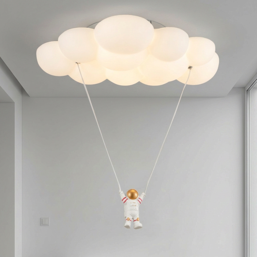Brilagi - LED Lasten kattovalaisin ASTRO LED/77W/230V valkoinen