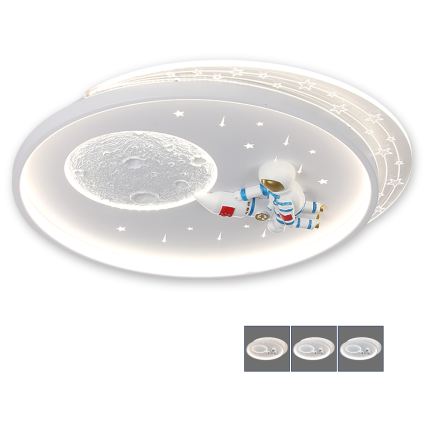 BRILAGI - LED Lasten kattovalaisin ASTRO LED/80W/230V 3000/4500/6000K 48x52 cm