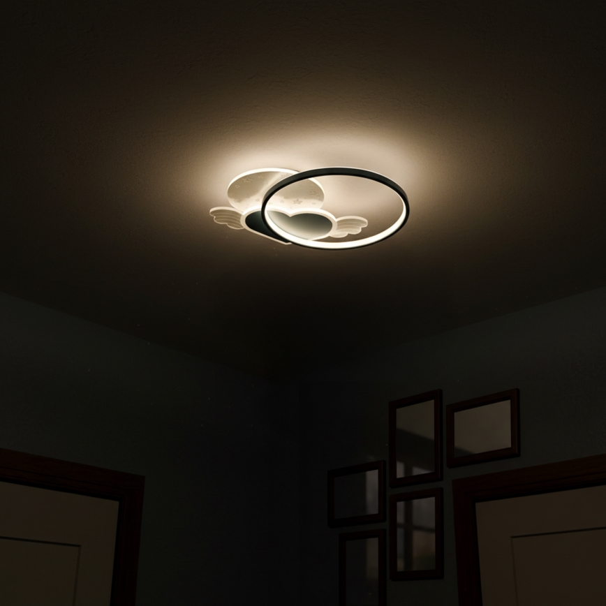 Brilagi - LED Lasten kattovalaisin LOVE LED/48W/230V 3000/4500/6000K sininen