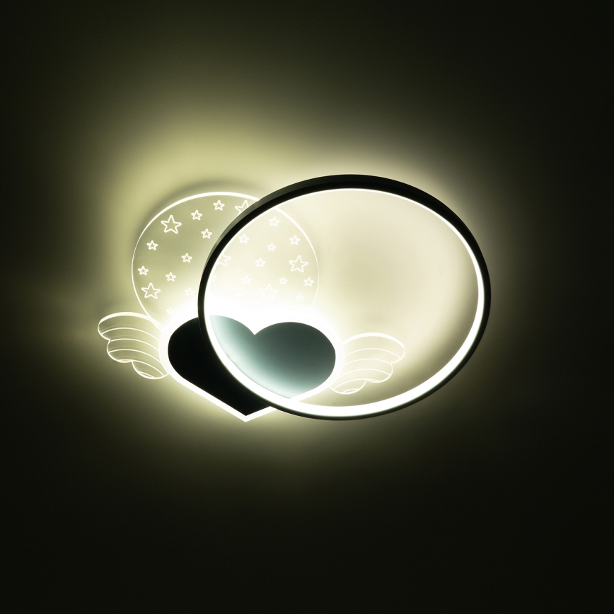 Brilagi - LED Lasten kattovalaisin LOVE LED/48W/230V 3000/4500/6000K sininen