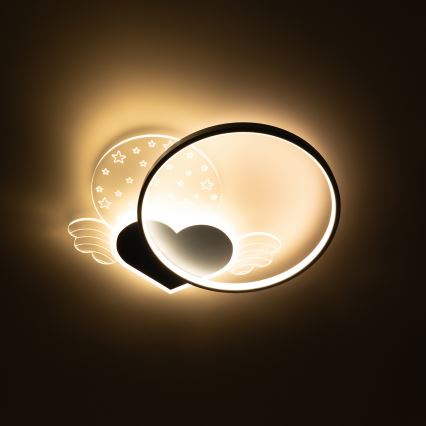 Brilagi - LED Lasten kattovalaisin LOVE LED/48W/230V 3000/4500/6000K sininen