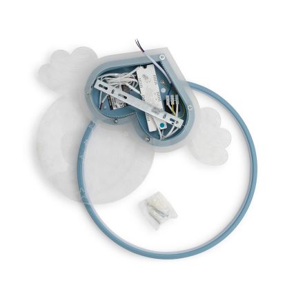 Brilagi - LED Lasten kattovalaisin LOVE LED/48W/230V 3000/4500/6000K sininen