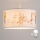 Brilagi - LED lasten riippuvalaisin vaijerilla BOBO 1xE27/60W/230V Ø 35 cm valkoinen/eläinhahmot