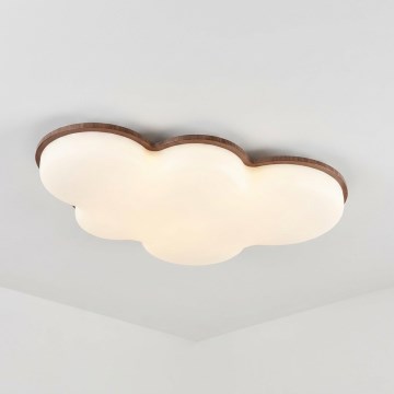 Brilagi - LED-lastenkattovalaisin CLOUD LED/54W/230V valkoinen
