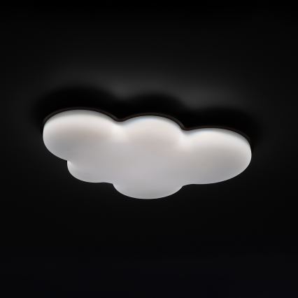 Brilagi - LED-lastenkattovalaisin CLOUD LED/54W/230V valkoinen