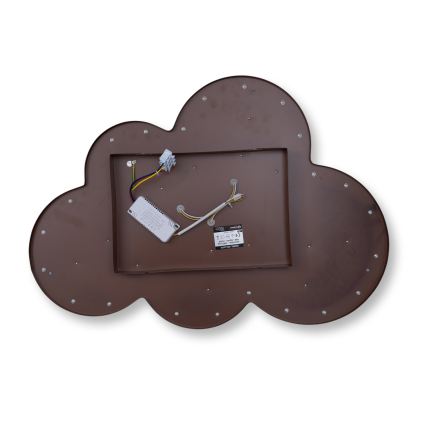Brilagi - LED-lastenkattovalaisin CLOUD LED/54W/230V valkoinen