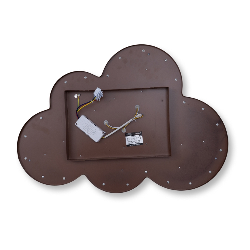 Brilagi - LED-lastenkattovalaisin CLOUD LED/54W/230V valkoinen