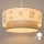 Brilagi - LED-lastenkattovalaisin ripustusköydellä BOBO 1xE27/10W/230V halkaisija 40 cm valkoinen/beige/karhukuosi