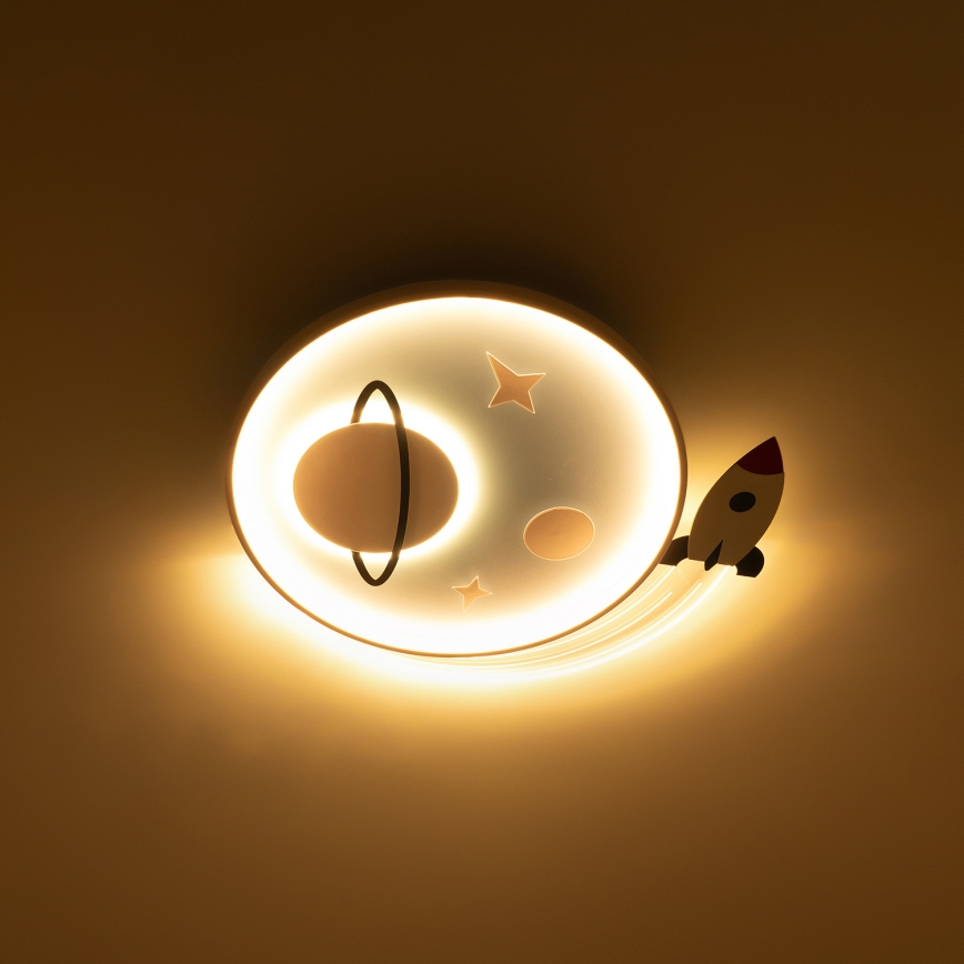 Brilagi - LED lasten kattovalaisin STARSHIP LED/64W/230V 3000/4500/6000K sininen