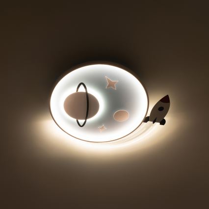 Brilagi - LED lasten kattovalaisin STARSHIP LED/64W/230V 3000/4500/6000K sininen