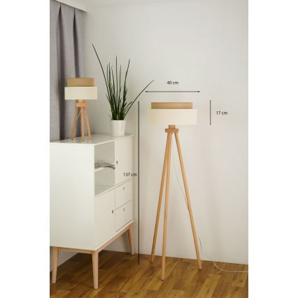 Brilagi - LED lattiavalaisin BOHO STYLE 1xE27/15W/230V