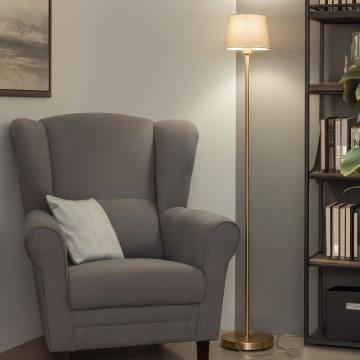 Brilagi - LED-lattiavalaisin CERIA 1xE27/20W/230V halkaisija 20,5 cm valkoinen/kultainen