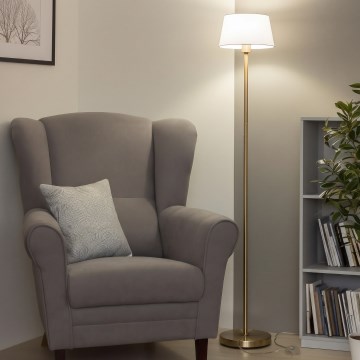 Brilagi - LED-lattiavalaisin CERIA 1xE27/20W/230V halkaisija 25 cm valkoinen/kultainen