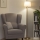 Brilagi - LED-lattiavalaisin CERIA 1xE27/20W/230V Ø 30 cm beige/kulta