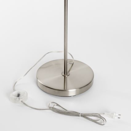 Brilagi - LED-lattiavalaisin CERIA 1xE27/40W/230V, halkaisija 20,5 cm, valkoinen/mattakromi