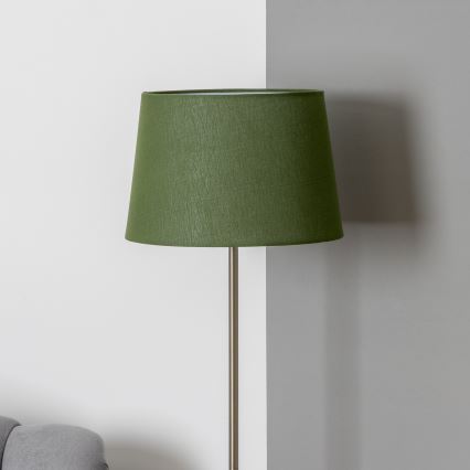 Brilagi - LED-lattiavalaisin CERIA 1xE27/40W/230V halkaisija 30 cm vihreä/mattakromi