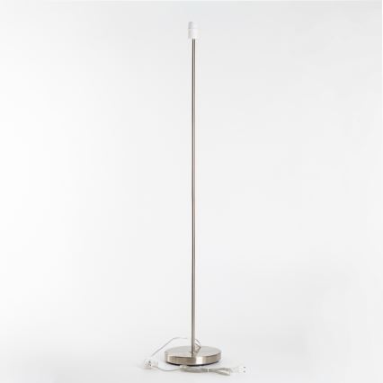 Brilagi - LED-lattiavalaisin CERIA 1xE27/40W/230V Ø 25 cm harmaa/matattu kromi