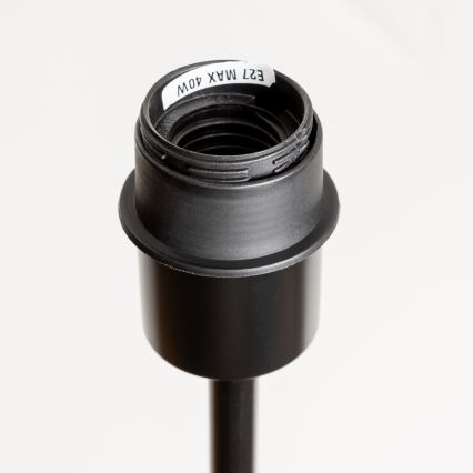 Brilagi - LED-lattiavalaisin CERIA 1xE27/40W/230V Ø 30 cm musta