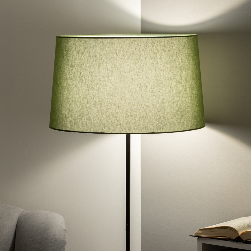 Brilagi - LED-lattiavalaisin CERIA 1xE27/40W/230V Ø 45 cm vihreä/musta