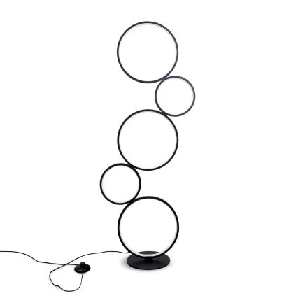 BRILAGI - LED-lattiavalaisin ECHO LED/36W/230V 4000K 110 cm musta