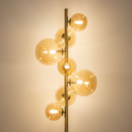 BRILAGI - LED-lattiavalaisin MILLA 7xG9/3W/230V kulta