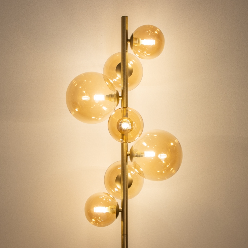 BRILAGI - LED-lattiavalaisin MILLA 7xG9/3W/230V kulta
