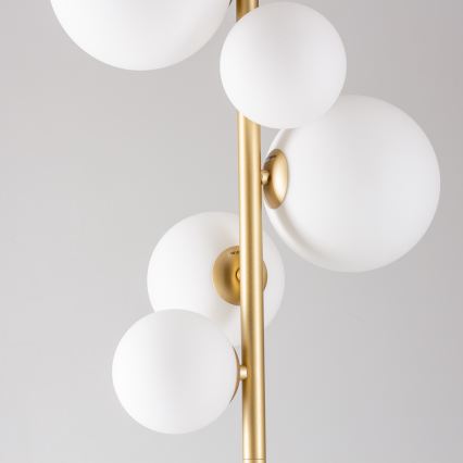 BRILAGI - LED-lattiavalaisin MILLA 7xG9/3W/230V kulta/valkoinen