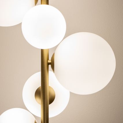 BRILAGI - LED-lattiavalaisin MILLA 7xG9/3W/230V kulta/valkoinen