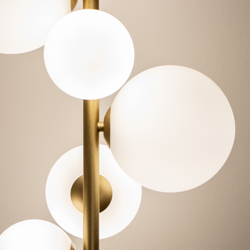 BRILAGI - LED-lattiavalaisin MILLA 7xG9/3W/230V kulta/valkoinen