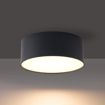 BRILAGI - LED Musta ulkokattovalaisin FORIS LED/14W/230V, halkaisija 12 cm, IP44