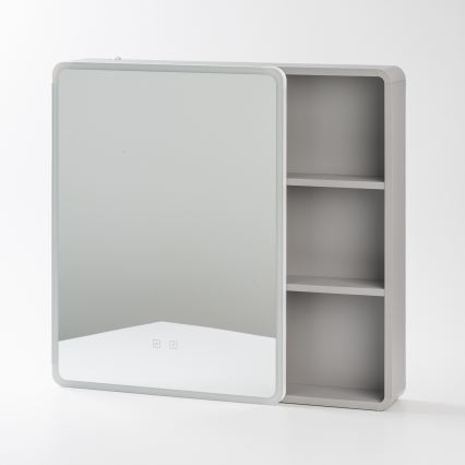 BRILAGI - LED-peilikaappi kylpyhuoneeseen taustavalaistuksella AVOLA SINGLE 75x70 cm