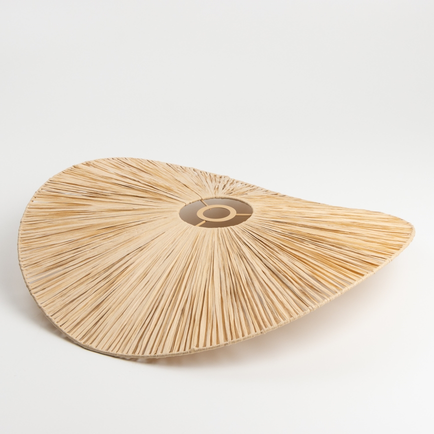 Brilagi - LED-pinnalle asennettava kattokruunu CERIA BOHO 1xE27/40W/230V Ø 60 cm raffia/tammi