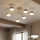 Brilagi - LED-pinnalle asennettava kattokruunu MONO 6xGX53/30W/230V beige